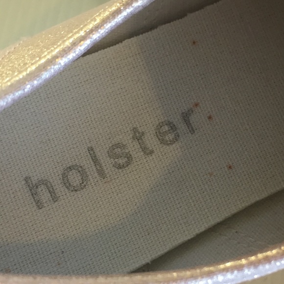 NWT HOLSTER vegan sz 38 metallic rose gold sneakers PETA approved cruelty free - Picture 8 of 16